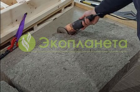«Экопланета лён» с антипиреном 50 мм