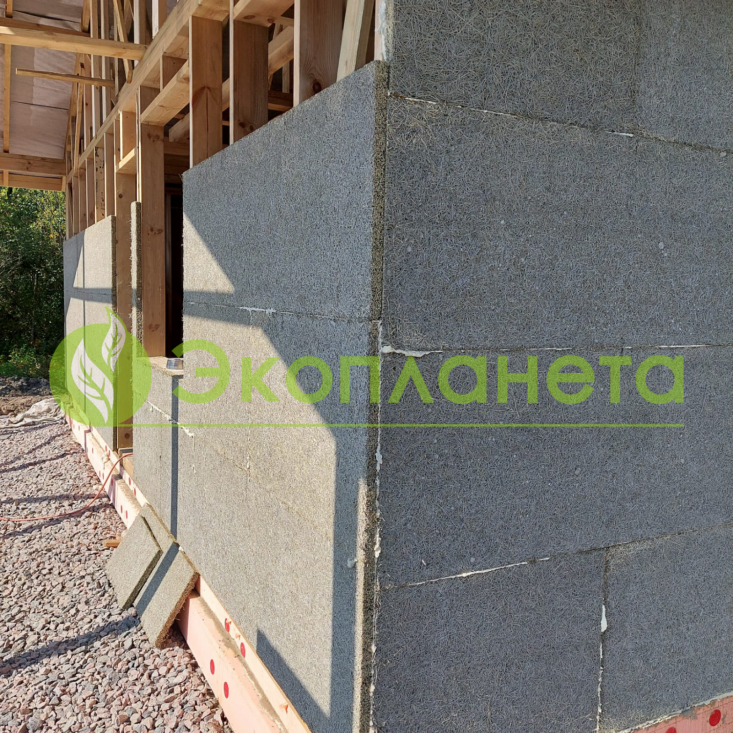Фибролитовая плита ФП-570 25 мм с фаской 5 мм (серый цвет)