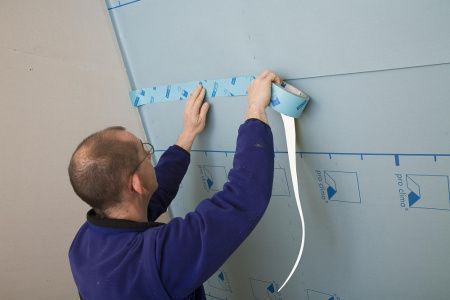 Пароограничительный картон Pro Clima DB+ (1,35 м х 50 м)