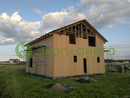 Влагостойкая ветрозащитная плита STEICO universal 22 мм шип-паз