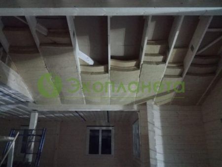 Утепление крыши (мансарды). Вариант 1.