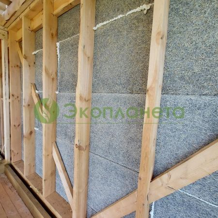 Фибролитовая плита ФП-570 25 мм с фаской 5 мм (серый цвет)