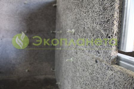 Фибролитовая плита ФП-570 25 мм с фаской 5 мм (серый цвет)