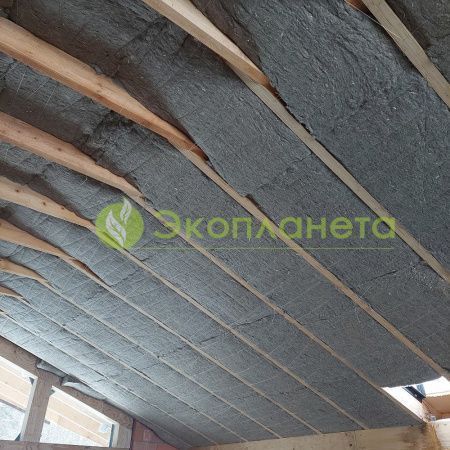 Утепление крыши (мансарды). Вариант 1.